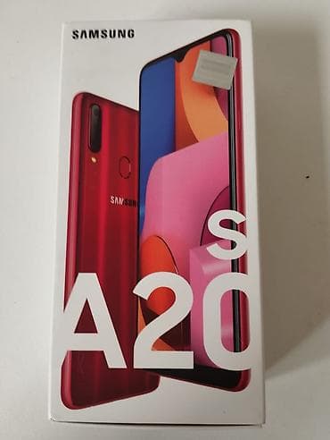 2 el telefon samsung ucuz: Samsung Galaxy A20s, 32 GB, rəng - Qırmızı — 6