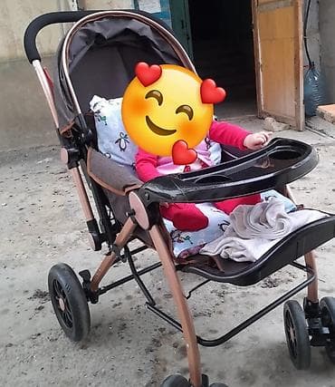 ucsaplı uşaq idman kostyumları: Uşaq arabası + Uşaq yemək stulu dəsti + şəkil yoxdur uşaq üçün manej — 1