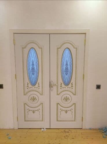 обои баку цены: Новый Межкомнатная дверь 90х205 см С замком, C гарантией, Бесплатная установка, Платная доставка, Доставка в районы, Самовывоз — 3