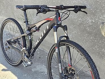 zaqatala velosiped: Scott tam asqılı MTB velosipedi - Çərçivə: Scott alüminium, tam asqı — 4