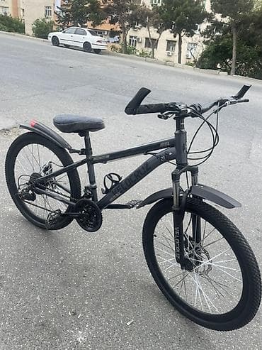 dağ motrsikleti: VELOSİPED 24-lük VELOQURUZ VELOSİPED çox az işlənib! Heç bir problemi — 2
