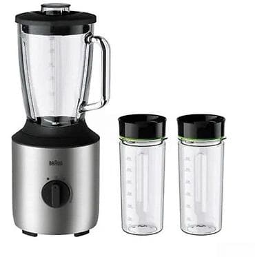 Blender "BRAUN JB3272SI" ✅ İstehsalçı: Braun ✅ Növ: Stasionar ✅ Güc