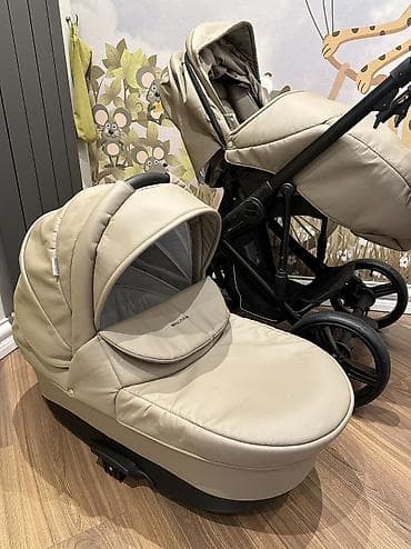 Детский мир: Классическая прогулочная коляска, Bebeto, Б/у, Пол: Мальчик, Бесплатная доставка — 4