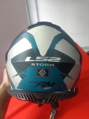 80cc motor: LS2 Storm FF800 motosiklet kask ideal vəziyyətdədir rahatlığına söz — 5