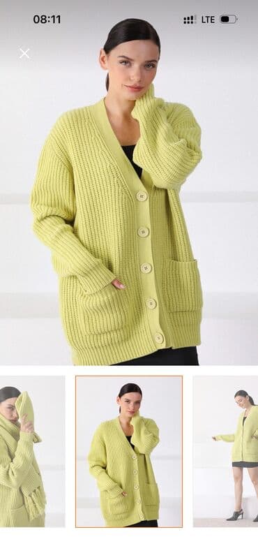 giyimler: Türkiyə istehsalı təmiz yun kardiqan Ferraro firması təzədir — 3