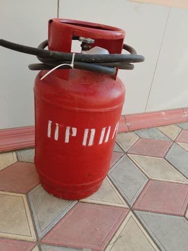 бак для воды в квартиру: Газовый баллон, Пропан (бытовой), С редуктором — 5