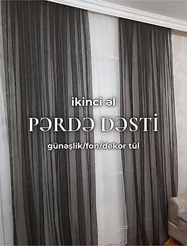 tula: Yeni, Pərdə, rəng - Qəhvəyi, Rayonlara çatdırılma, Ünvandan götürmə, Ödənişli çatdırılma — 1