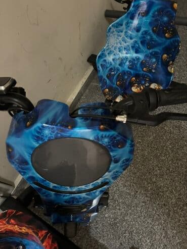 Qeyri-adi dizaynı ilə seçilən, üç təkərli elektrikli skuter. Mavi və lalafo.az -da — 1 Qeyri-adi dizaynı ilə seçilən, üç təkərli elektrikli skuter. Mavi və — 1