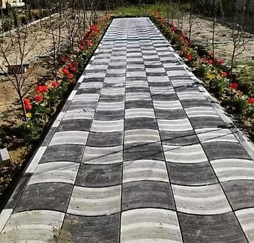 Tavan: Bağ və həyətyanı sahələr üçün dekorativ tamet/döşəmə plitələri və — 1