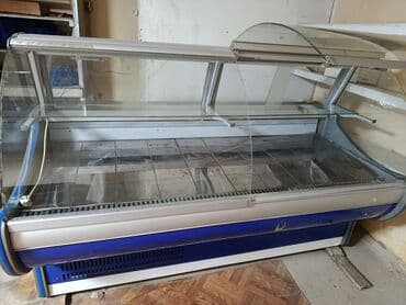 hazır vitrin: Vitrin tipli soyuducu vitrina - Ön və yanları şüşəli, məhsulu — 1