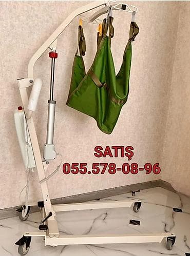 Divar kağızları, oboy: Pasiyent qaldırıcı kran (evdə qulluq üçün) - Elektriklə işləyən — 1