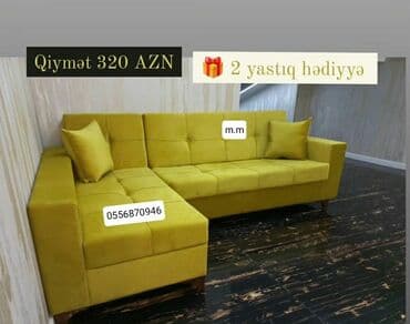 диваны для баров и кафе: Künc divan, Yeni, Açılan, Bazalı, Parça, Şəhərdaxili pulsuz çatdırılma — 1