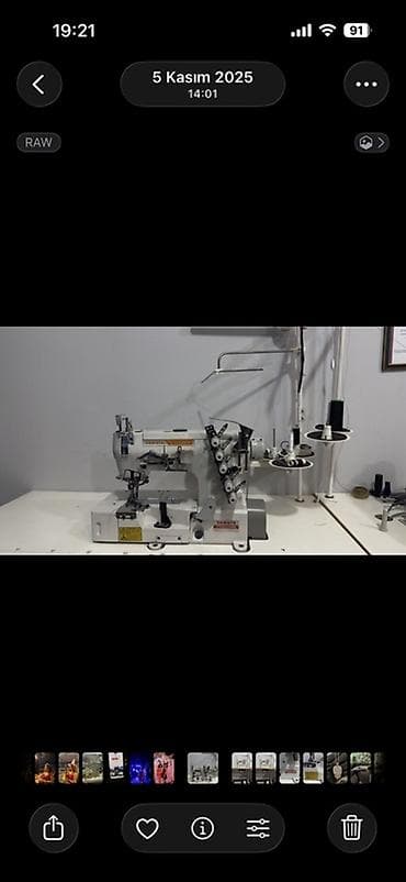 yamata: Yamata FY31016-02BB sənaye tikiş maşını - Tip: Çoxiynəli zəncir tikiş — 1