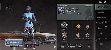 sir urekli: PUBG Mobile hesabı Satılır. Xüsusiyyətlər: - Səviyyə: 68 - UID — 2