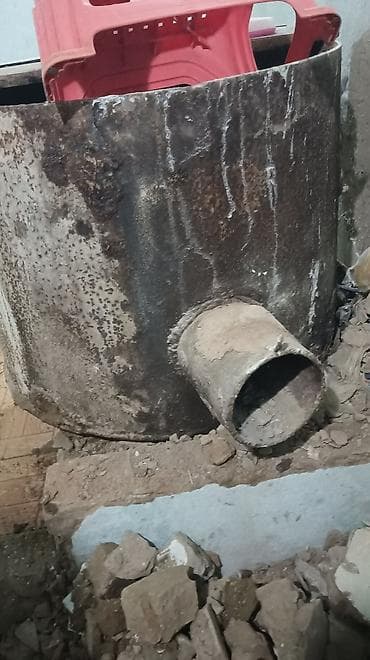 hamam tavanlari: Bak, Metal, 500 l l, İşlənmiş, Ünvandan götürmə — 1
