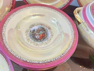 madonna serviz: Nahar dəsti, rəng - Ağ, Farfor — 8