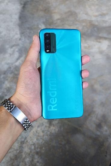 iphone 9 mini: Redmi Note 9T, 128 GB, rəng - Mavi, Barmaq izi — 1