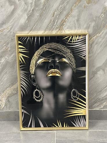 Velosiped ehtiyyat hissələri: 50x70 ölçüdə olan portret 65 azn Üzəri epoksid boya ilə örtülmüş — 4