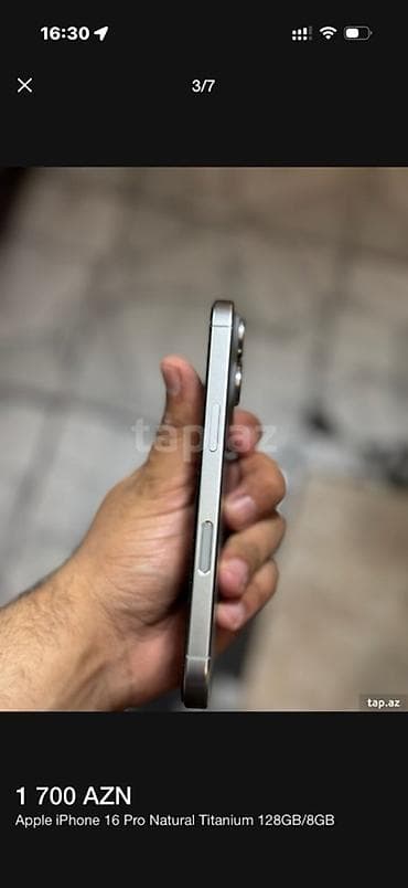 iphone 3gs: IPhone 16 Pro, 128 GB, Natural Titanium — 2