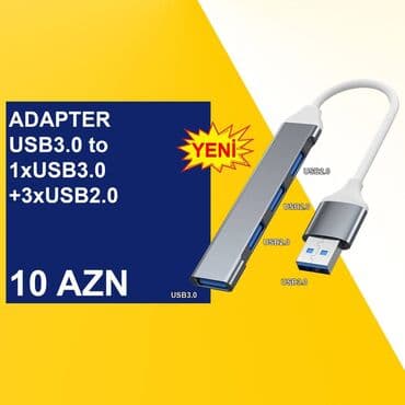 hdd box: USB Adapterlər ⭐USB2.0 to Micro SD – 3 AZN ⭐USB3.0 to Ethernet RJ45 — 8