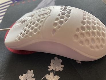 not 15 pro plus: Ağ rəngli naqilli oyun siçanı RGB işıqlar Rengli DPI Ayarlama - — 1