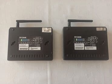 router: D-Link wifi router DIR-320 (2 ədədin qiymətidir) — 2