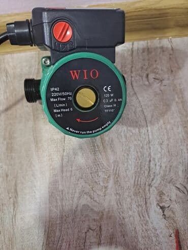 su mühərriki: WIO dövriyyə nasosu Texniki göstəricilər: - Giriş gərginliyi: 220V / — 4