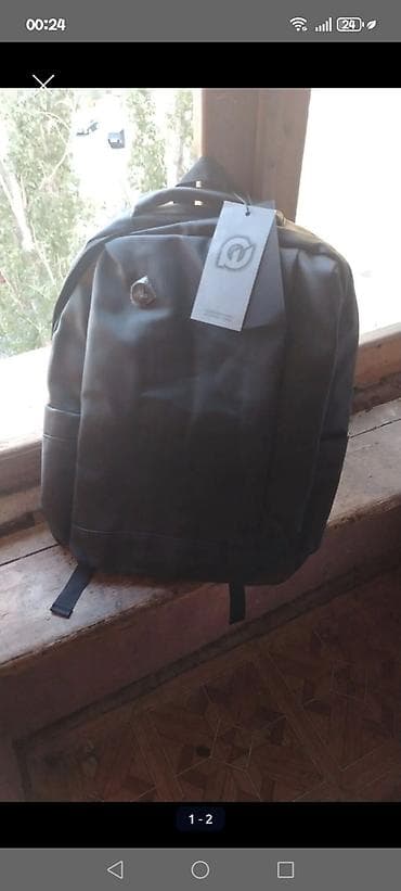 Şəhər və gündəlik istifadə üçün unisex bel çantası - Rəng: qara -