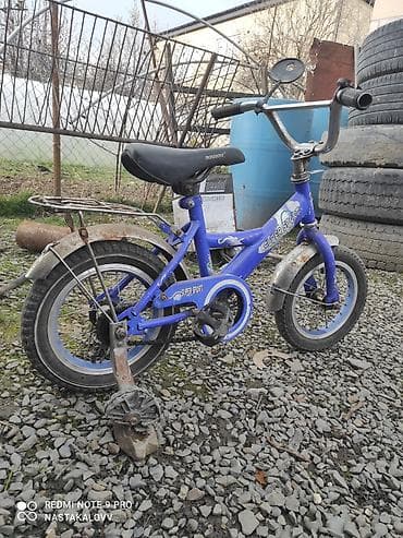 üç təkər velosiped: İki təkərli Uşaq velosipedi 12", sürətlərin sayı: 1 — 2