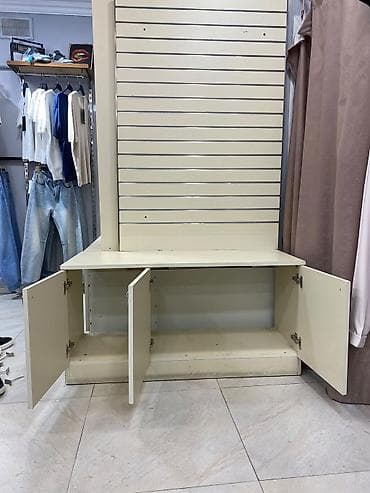 Mağaza vitrini və saxlama modulu dəsti - Material: laminat/MDF tipli — 2