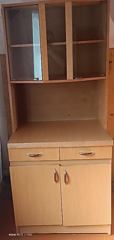 metbex ucun skaf: Mətbəx üçün şkaf-bufet - Material: ağac əsaslı lövhə (laminat səth) — 3