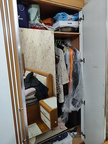 ayaqqabi refi: İşlənmiş, 4 qapılı, Qəhvəyi, Digər material, Açılan, Düz dolab — 3