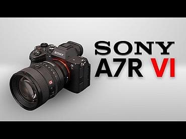 sony 2500: Sony Alpha A7R VI fotoaparat ( yalnız body) - Tam kadr (full-frame) — 1