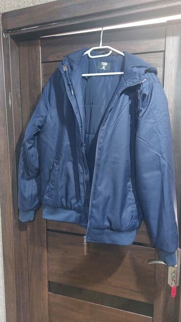 демисезонные кожаные мужские куртки: Мужская куртка, Бомбер, Осенняя, XL — 2