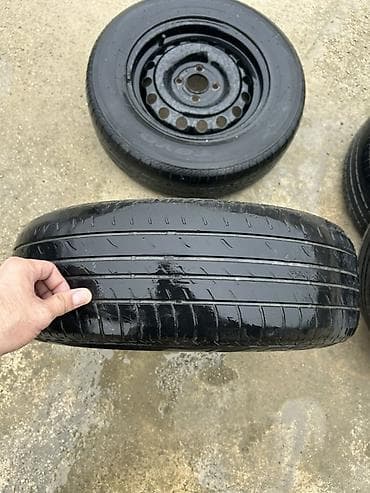teker barter: İşlənmiş Disk təkər 185 / 70 / R 14, 4 Boltlu — 5