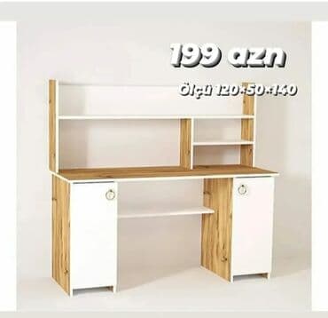 karaca əhmədli: Yazı masası, Yeni, Açılmayan, Laminat, Dördbucaq masa — 5