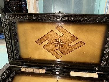 Спортивные игры: Taxta nərd dəsti – əl işidir - Material: bərk ağac, cilalanmış və — 4