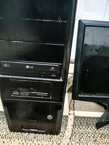 kompüter sistem bloku: Masaüstü kompüter seti – sistem bloku + Acer monitor Tərkibi: - Qara — 3