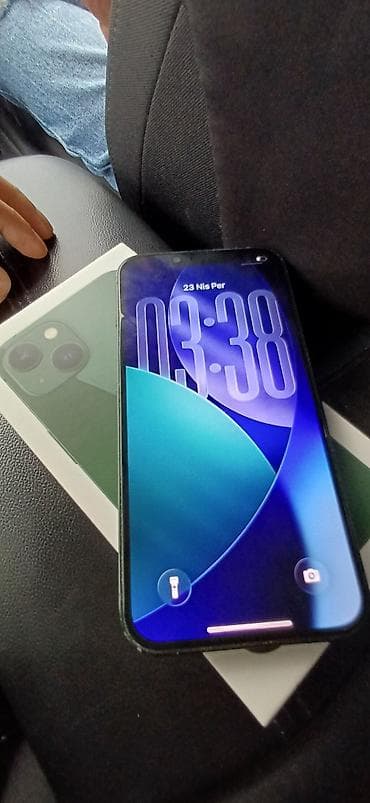 telefonl: IPhone 13, 128 GB, Yaşıl, Face ID — 1