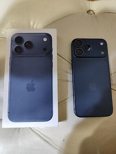 ipone 7 pulus: IPhone 17 Pro Max, 256 GB, Sierra Blue, Zəmanət, Face ID — 5