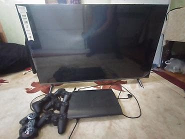 fc 26 ps 4: Smart TV + PlayStation 3 Slim oyun seti - Televizor: Smart TV, sol — 1