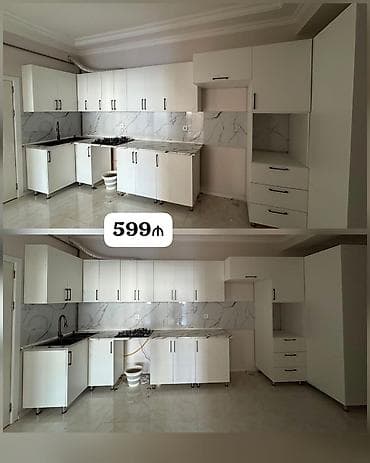 *599₼ MƏTBƏX mebeli :-TƏCİLİ SATILIR*‼️ ÖLÇÜ:-4.65 ÜZƏRİNDƏ