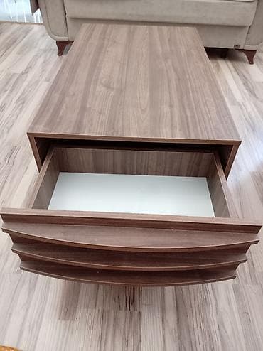 panel örtüyü: Qonaq masası, İşlənmiş, Açılmayan, Laminat, Dördbucaq masa — 2