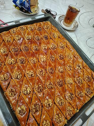 sevimli dadim broyler: Evdə təmiz və keyfiyyətli şəkildə hazırlanmış paxlava satılır 🍯 🔸 — 9