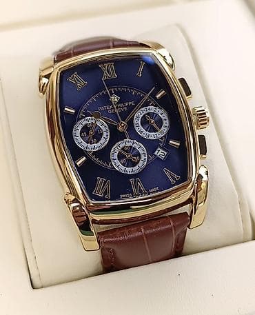 slava saat: Qol saatı, Patek Phillipe, rəng - Qızılı — 1