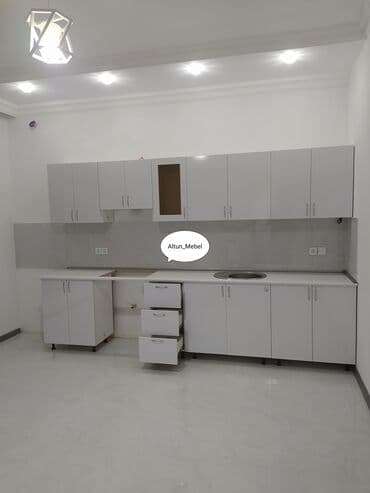 Sifarişlə mətbəx dəsti, Özü çəkən petlələr, Mat laminat, Kredit yoxdur, Pulsuz çatdırılma, Rayonlara çatdırılma