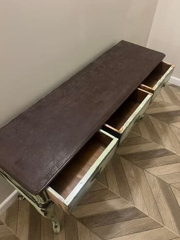 plastik stol stul satilir: Divardan masa, Açılmayan, Taxta, Dördbucaq masa — 6