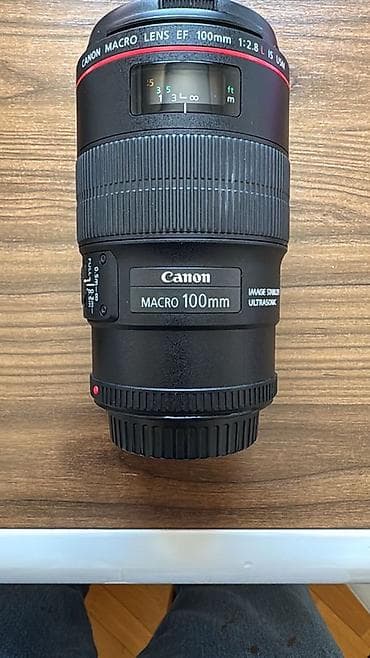 Canon EF 100mm f/2.8L Macro IS USM obyektiv - Canon L seriyası, EF