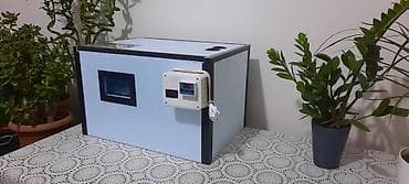 Mexaniki 120 yumurta tutumlu inkubator.Mexanikidir Gunde 2 defe