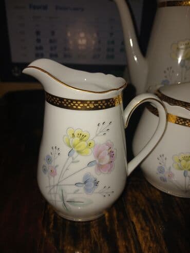 чайный набор: Чайный набор, Фарфор, 5 персон, Германия — 3